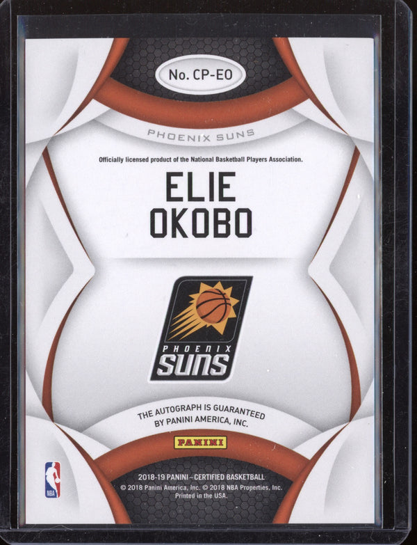 Elie Okobo 2018/19 Panini Certified Certified Potential Auto RC