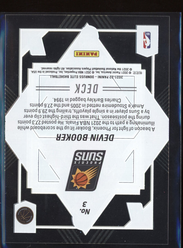 Devin Booker 2021-22 Panini Donruss Elite Deck