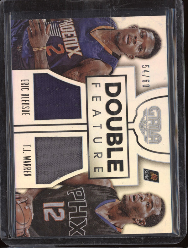 Eric Bledsoe T.J. Warren 2015-16 Panini Gala 29 Double Feature Dual Jersey 54/60