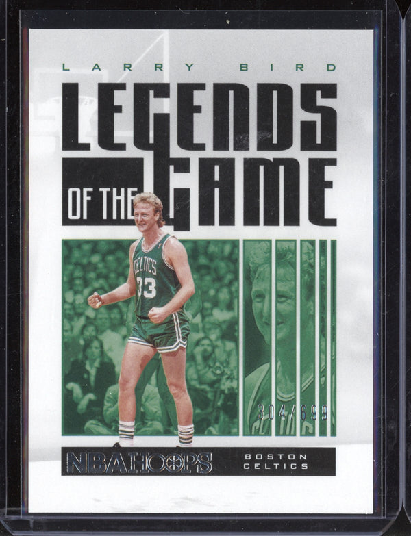 Larry Bird 2020-21 Panini Hoops Legends of the Game 304/699