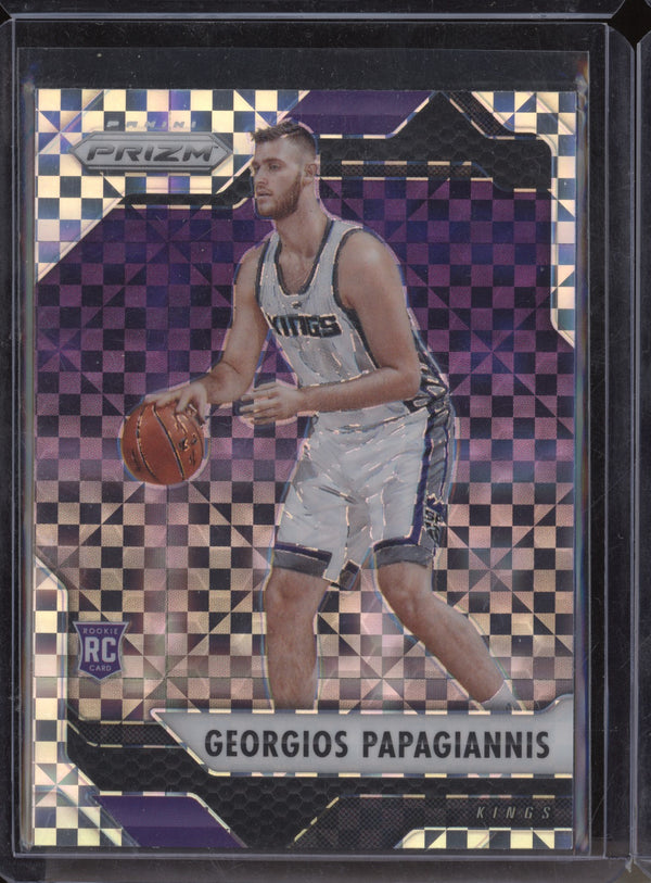 Georgios Papagiannis 2016-17 Panini Prizm 113 Starburst RC