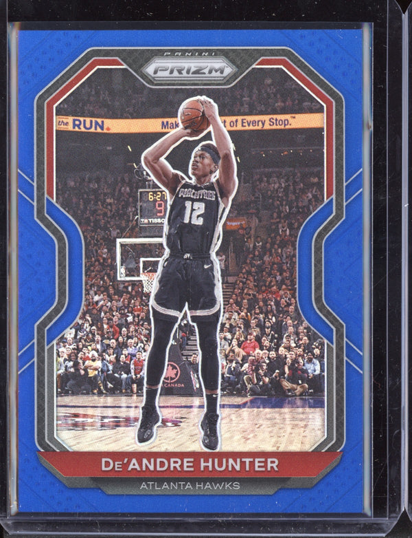 De'Andre Hunter 2020 Panini Prizm Basketball Blue Prizm 97/199