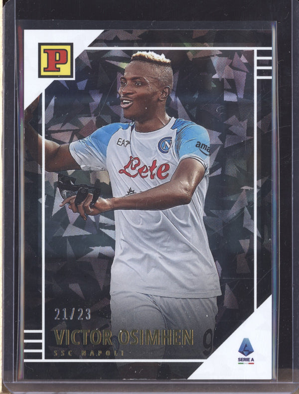 Victor Osimhen 2022-23 Panini Chronicles Soccer 42 Panini Cracked Ice 21/23