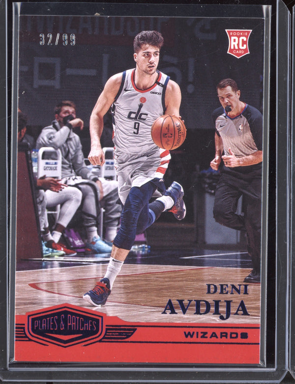 Deni Avdija 2020-21 Panini Chronicles Plates & Patches  RC 32/99