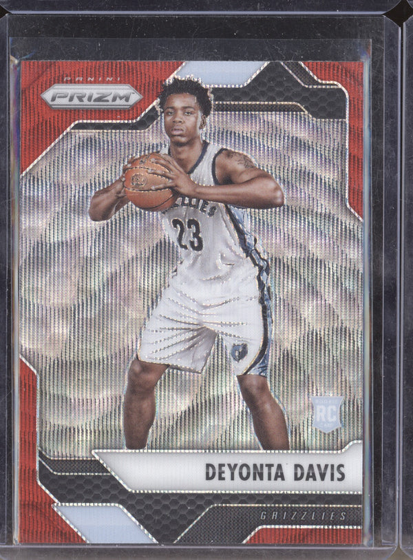 Deyonta Davis 2016-17 Panini Prizm 69 Ruby Wave RC