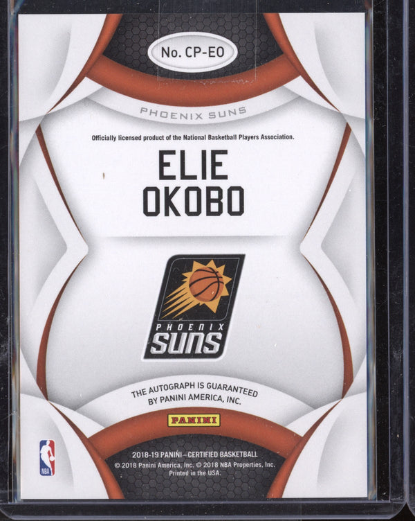 Elie Okobo 2018/19 Panini Certified Certified Potential Auto RC