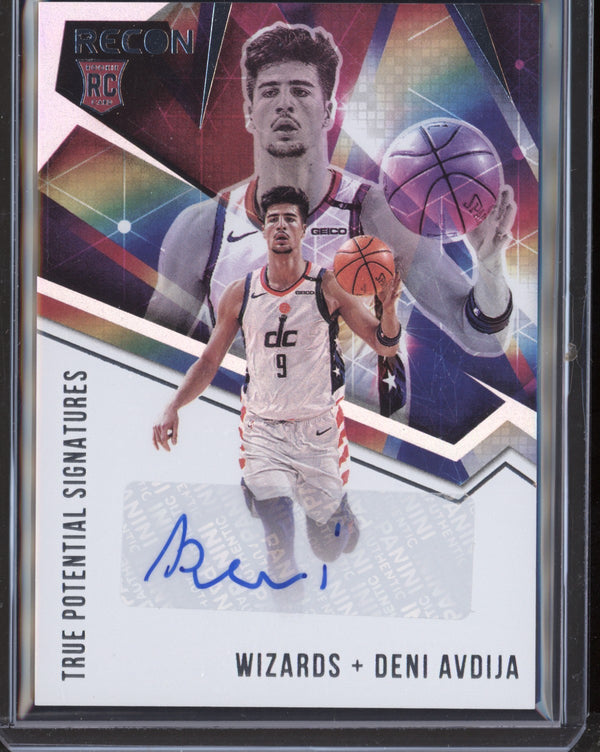 Deni Avdija 2020/21 Panini Recon True Potential Signatures RC