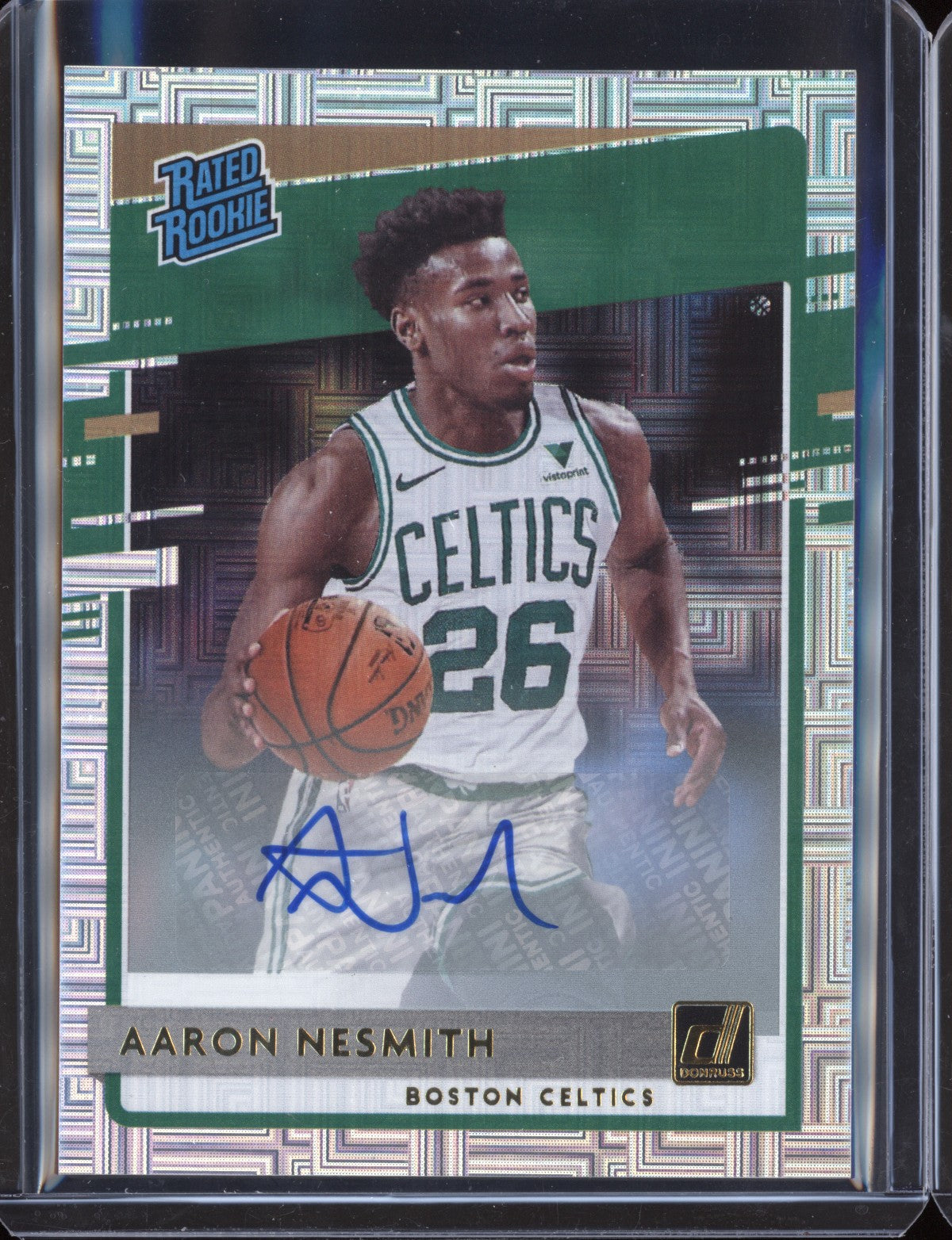 Aaron Nesmith 2020/21 Panini Donruss Choice Auto RC