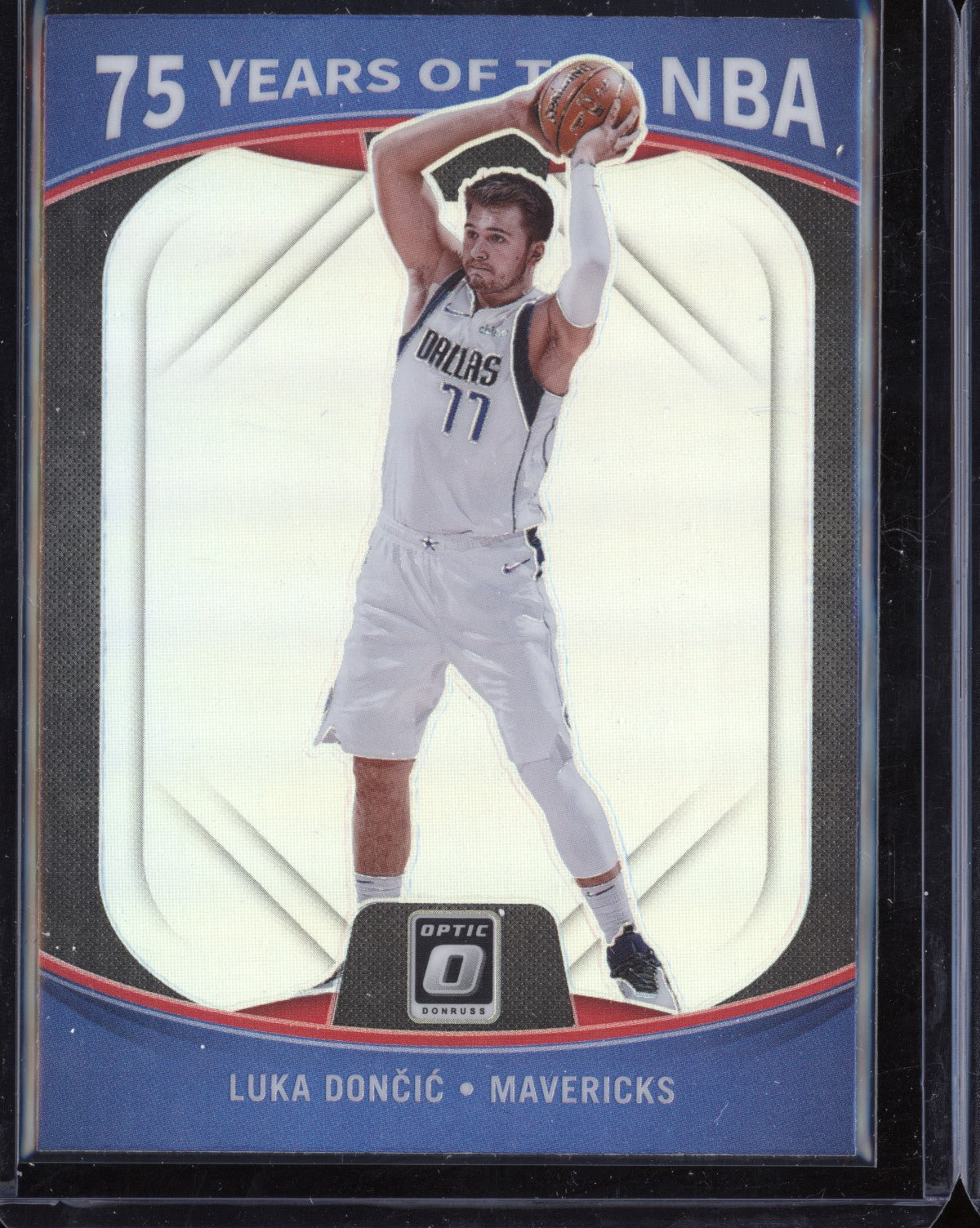 Luka Doncic 2021-22 Panini Prizm 75 Years of NBA Optic - The Hobby