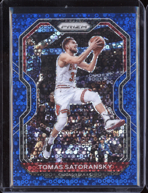 Tomas Satoransky 2020 Panini Prizm Basketball Fast Break Blue Prizm 138/175