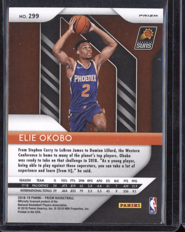 Elie Okobo 2018/19 Panini Prizm Red Wave RC