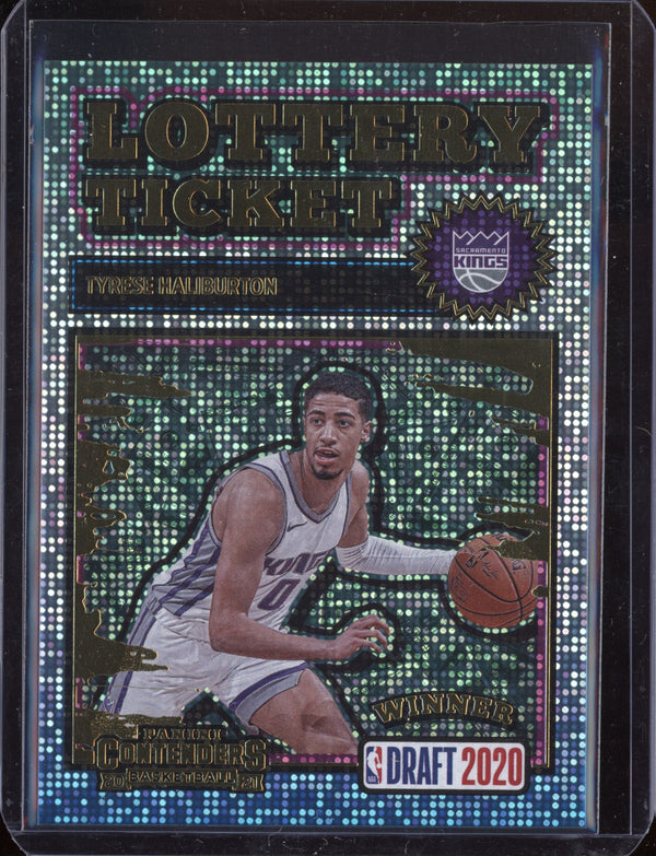 Tyrese Haliburton 2020-21 Panini Contenders Lottery Ticket RC