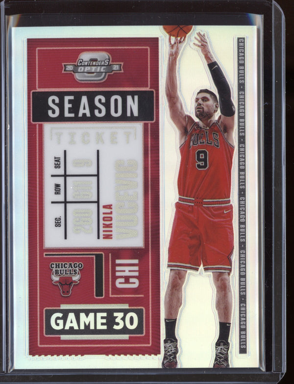 Nikola Vecevic 2020-21 Panini Contenders Optic Season Ticket