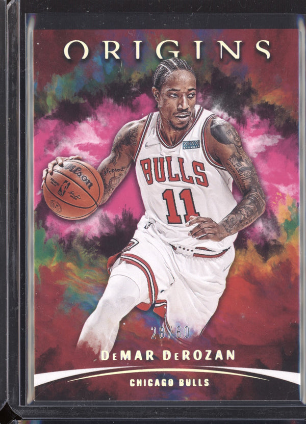 DeMar DeRozan 2021/22 Panini Origins Pink 28/60