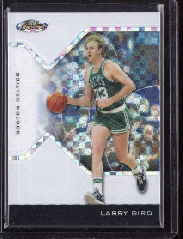 Larry Bird 2004-05 Topps Finest X-fractor Refractor 138/199