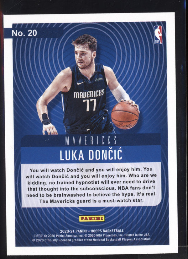 Luka Doncic 2020/21 Panini Hoops Hipnotized