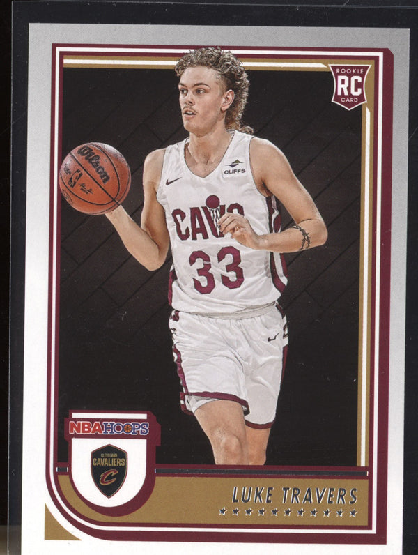 Luke Travers 2022-23 Panini Hoops 272 RC