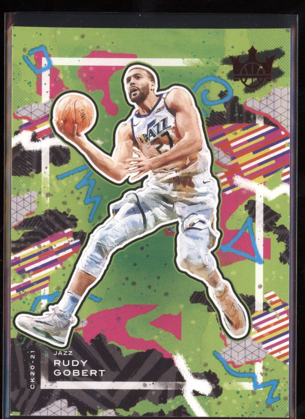 Rudy Gobert 2020-21 Panini Court Kings Ruby 39/149