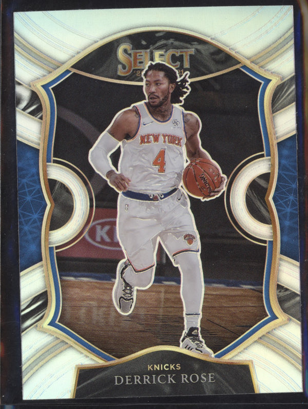 Derrick Rose 2020-21 Panini Select 16 Concourse Silver