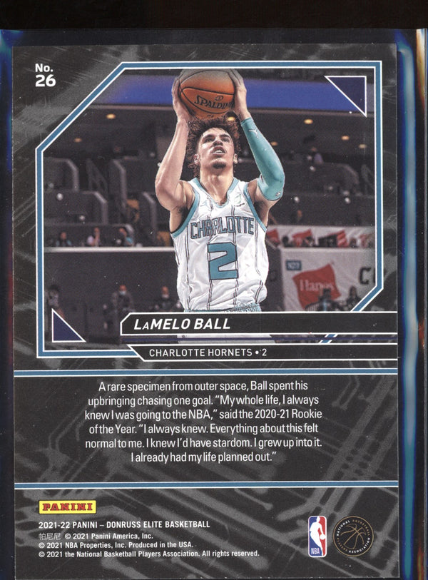 LaMelo Ball 2021-22 Panini Donruss Elite Power Formulas