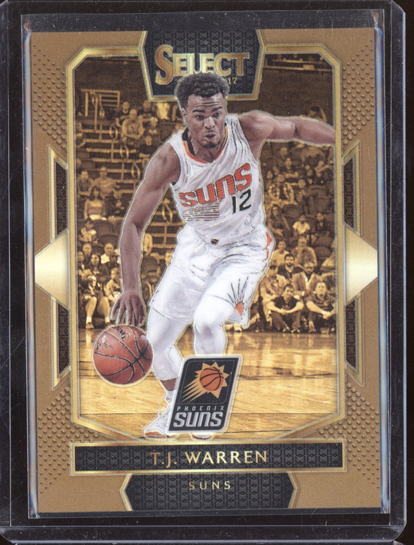 T.J. Warren 2016-17 Panini Select 239 Courtside Copper 5/49