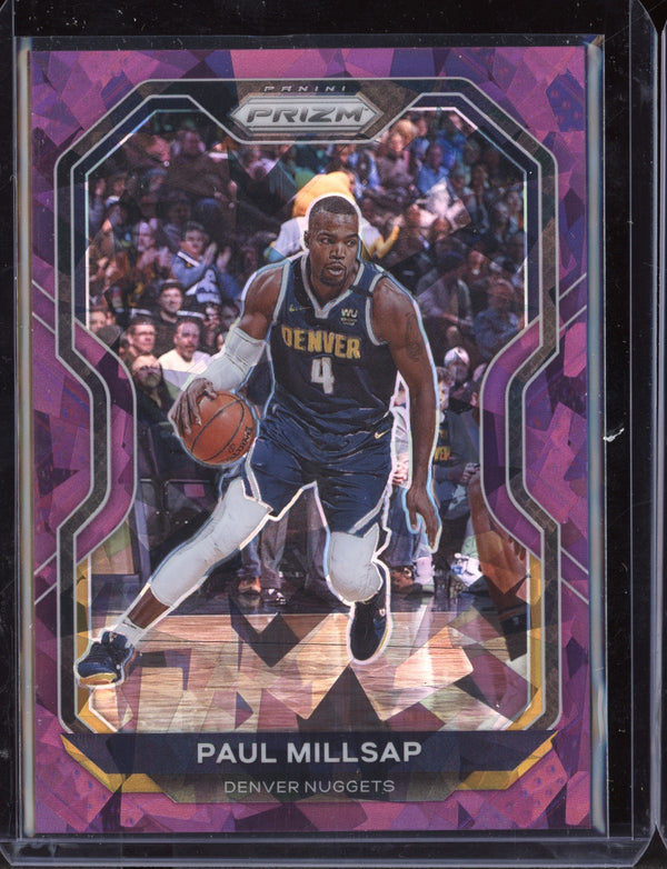 Paul Millsap 2020 Panini Prizm Basketball Purple Ice Prizm 106/175