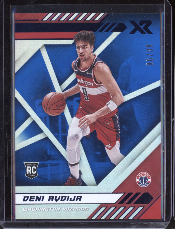 Deni Avdija 2020-21 Panini Chronicles Xr Blue RC 66/90