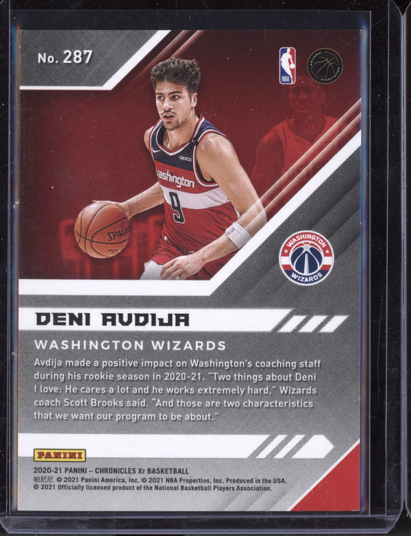 Deni Avdija 2020-21 Panini Chronicles Xr Blue RC 66/90