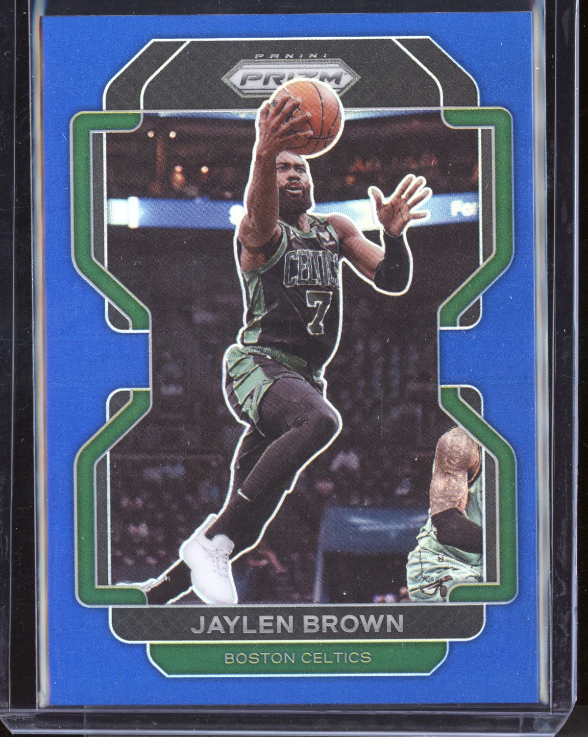 Jaylen Brown 2021-22 Panini Prizm Blue 38/199