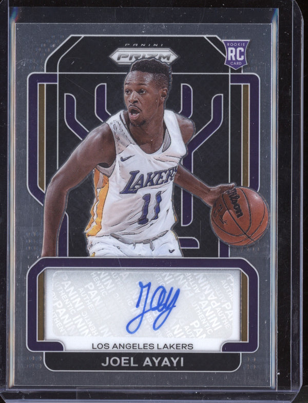 Joel Ayayi 2021-22 Panini Prizm Rookie Signatures RC