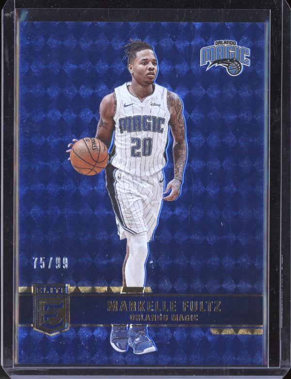 Markelle Fultz 2021-22 Panini Donruss Elite Blue 75/99