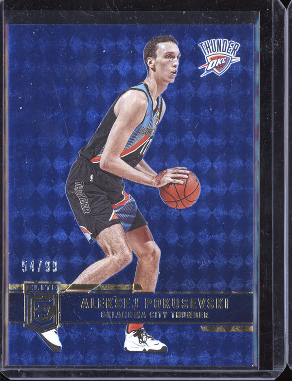 Aleksej Pokusevski 2021-22 Panini Donruss Elite Blue 54/99