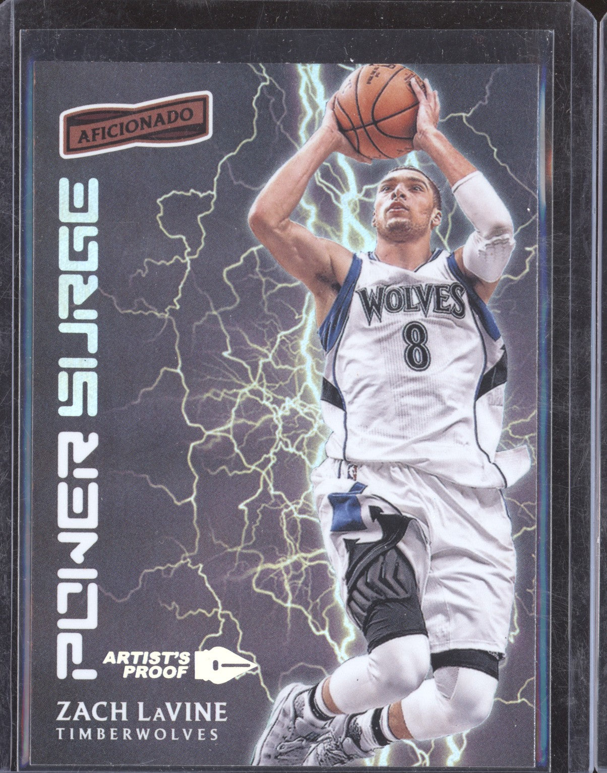 Zach Lavine 2016-17 Panini Aficionado 9 Power Surge