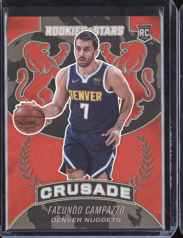 Facundo Campazzo 2020/21 Panini Chronicles Crusade Red RC 104/149