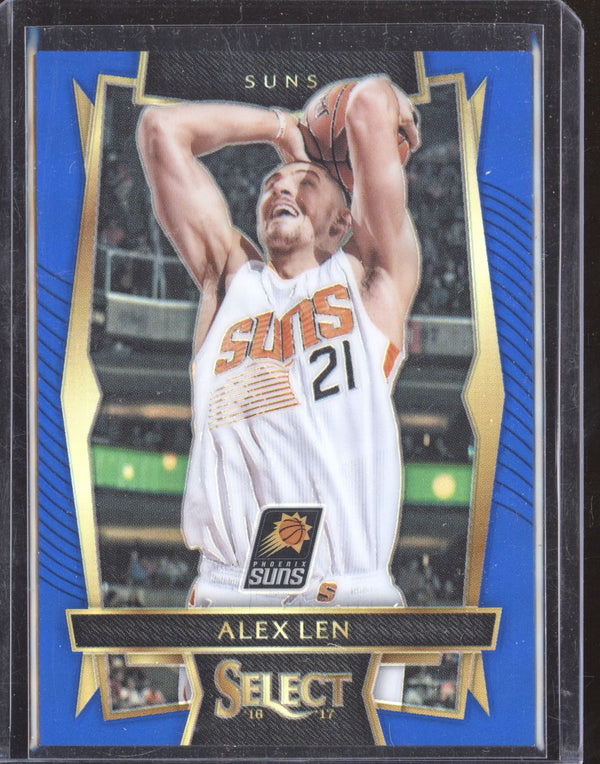 Alex Len 2016-17 Panini Select 40 Concourse Blue 101/299