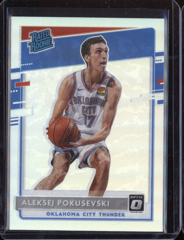 Aleksej Poksevski 2020-21 Panini Optic Holo RC