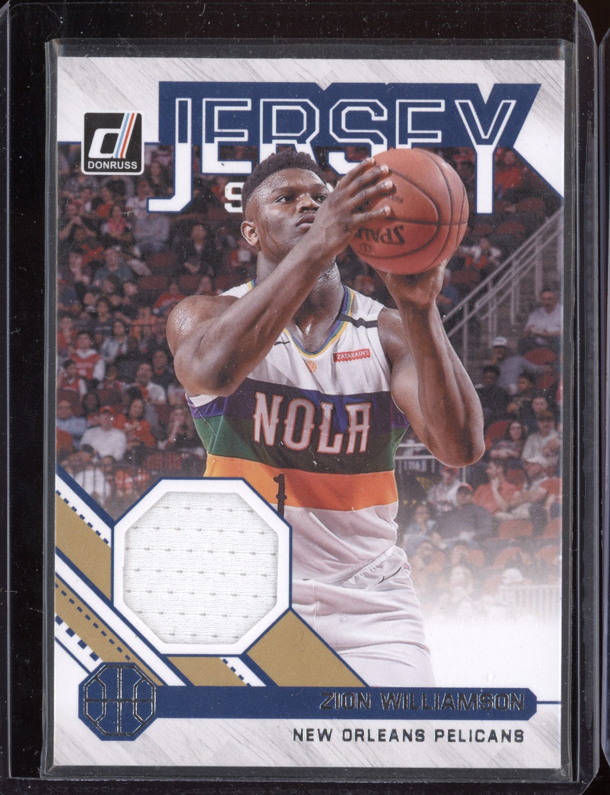 Zion Williamson 2019-20 Panini Donruss Jersey Series