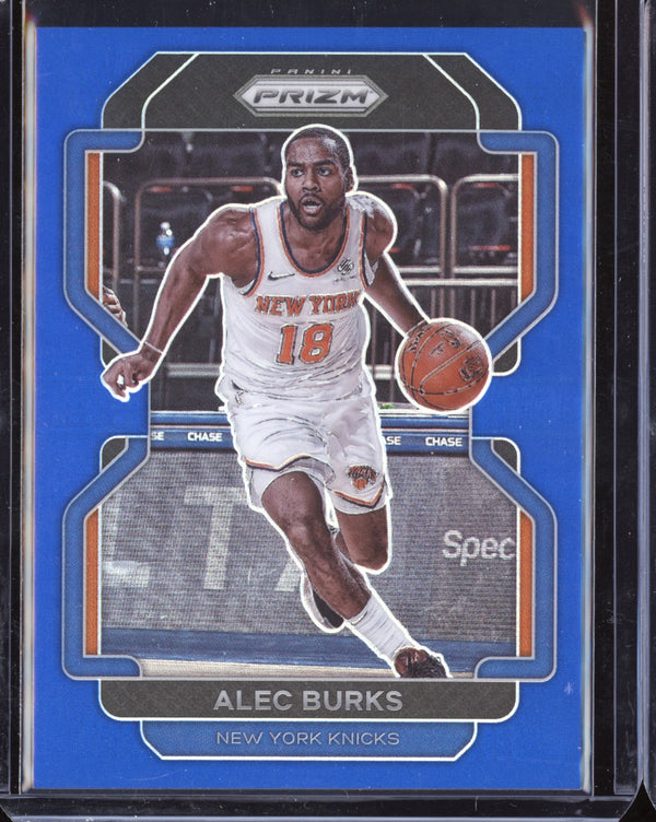 Alec Burks 2021-22 Panini Prizm Blue 189/199