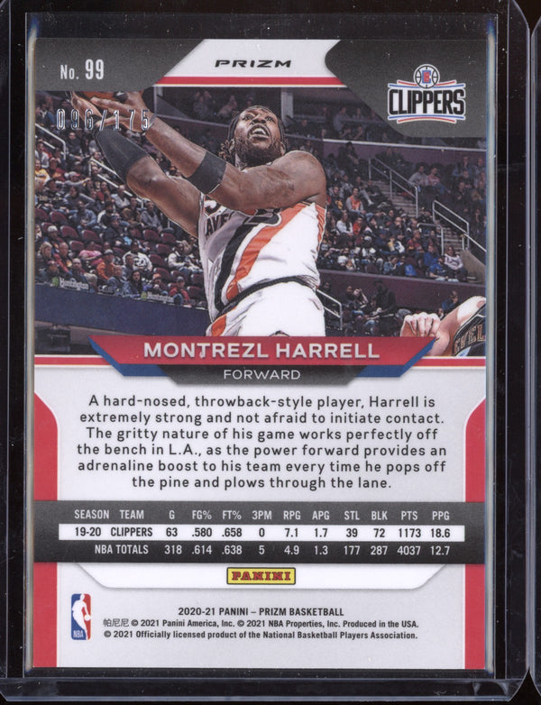 Montrezl Harrell 2020 Panini Prizm Basketball Purple Ice Prizm 96/175