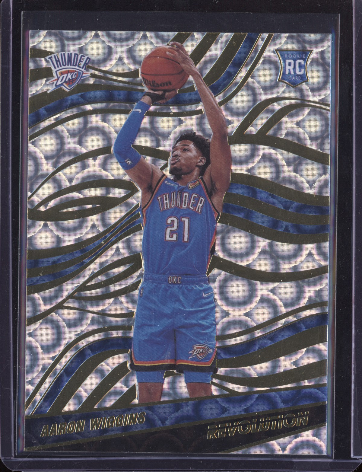 Aaron Wiggins 2021-22 Panini Revolution Groove RC