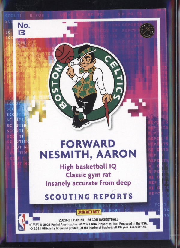 Aaron Nesmith 2020/21 Panini Recon  Scouting Reports RC