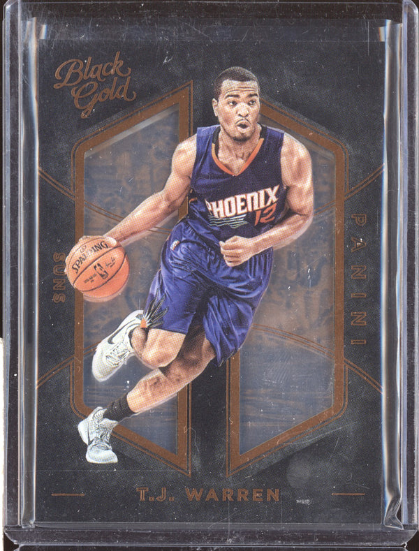 T.J. Warren 2015-16 Panini Black Gold 63 Bronze