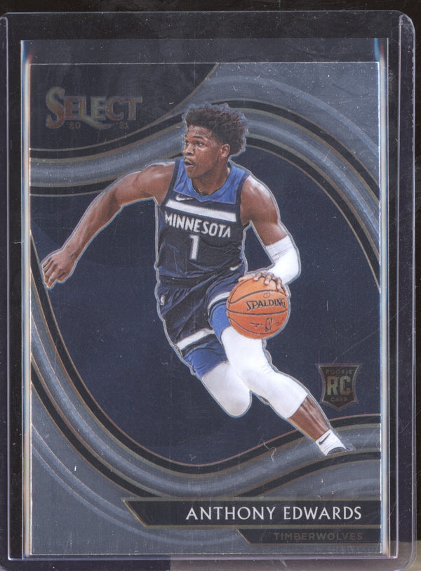 Anthony Edwards 2020-21 Panini Select 300 Courtside RC