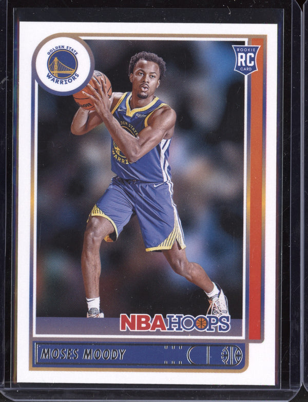 Moses Moody 2021-22 Panini Hoops RC