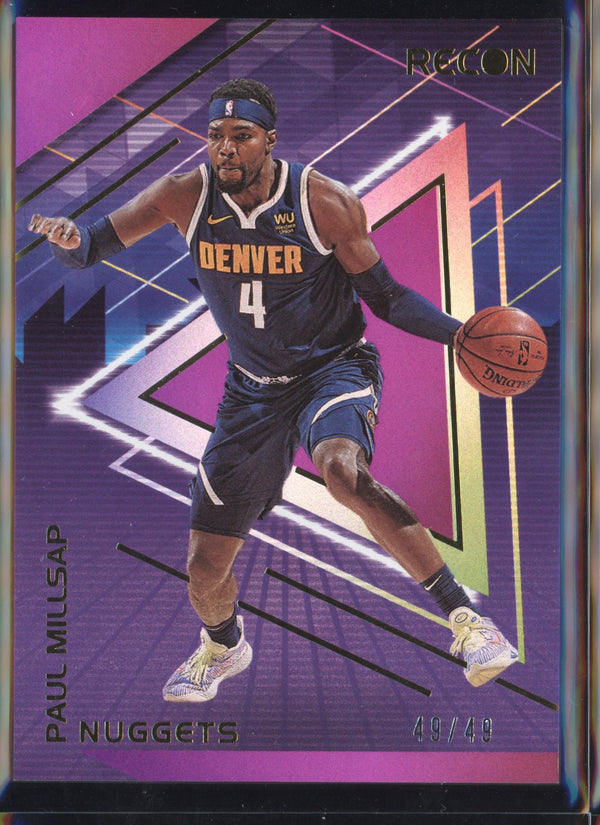 Paul Millsap 2020/21 Panini Recon Purple 49/49