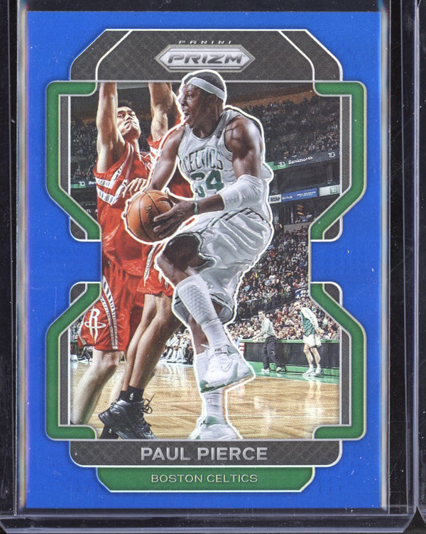 Paul Pierce 2021-22 Panini Prizm Blue 162/199