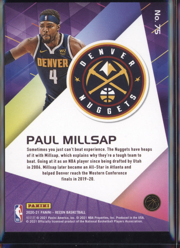 Paul Millsap 2020/21 Panini Recon Purple 49/49