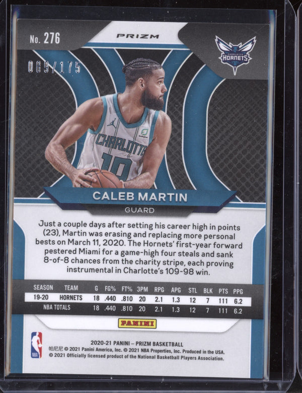 Caleb Martin 2020 Panini Prizm Basketball Purple Ice Prizm 89/175