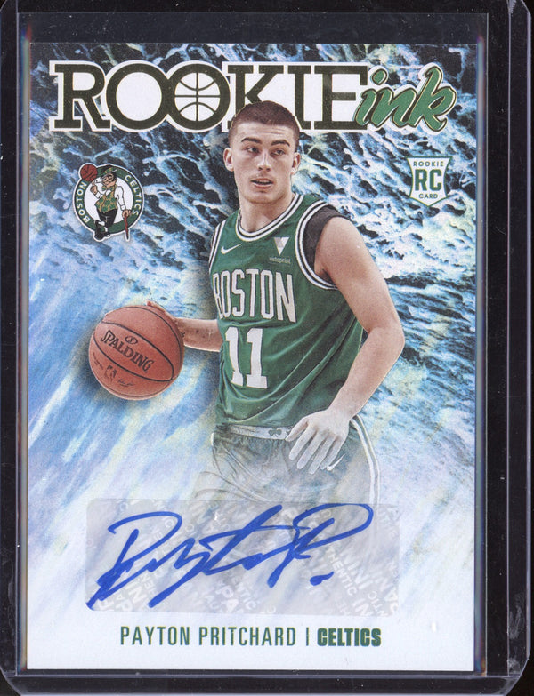 Payton Pritchard 2020-21 Panini Hoops Rookie Ink RC