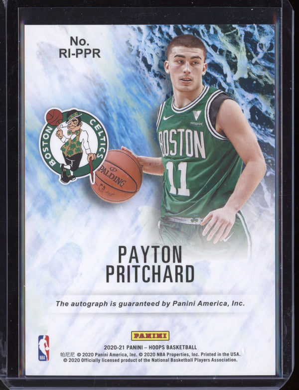 Payton Pritchard 2020-21 Panini Hoops Rookie Ink RC